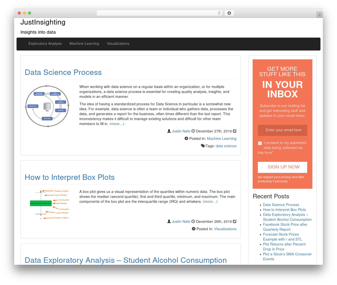DevDmBootstrap3 theme WordPress free - justinsighting.com