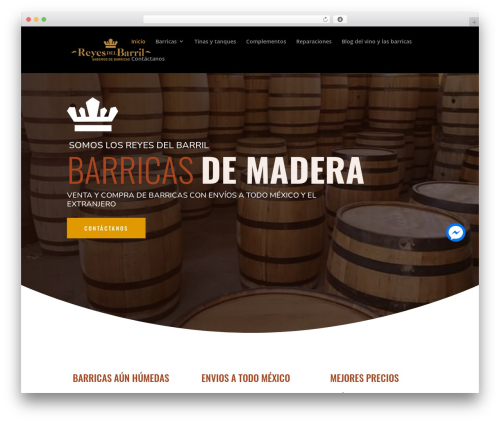 Facebook messenger WordPress plugin - barricademadera.com