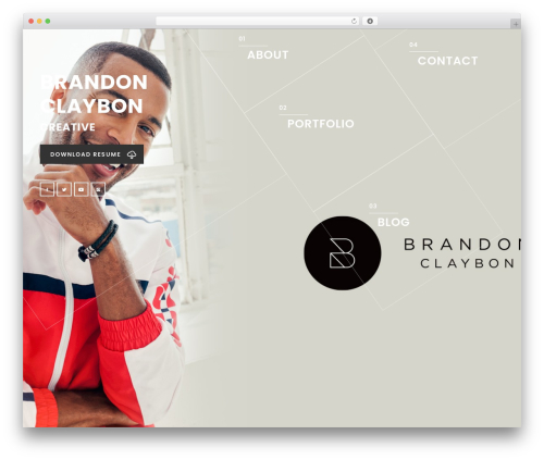 Hello WordPress theme design - brandonclaybon.com