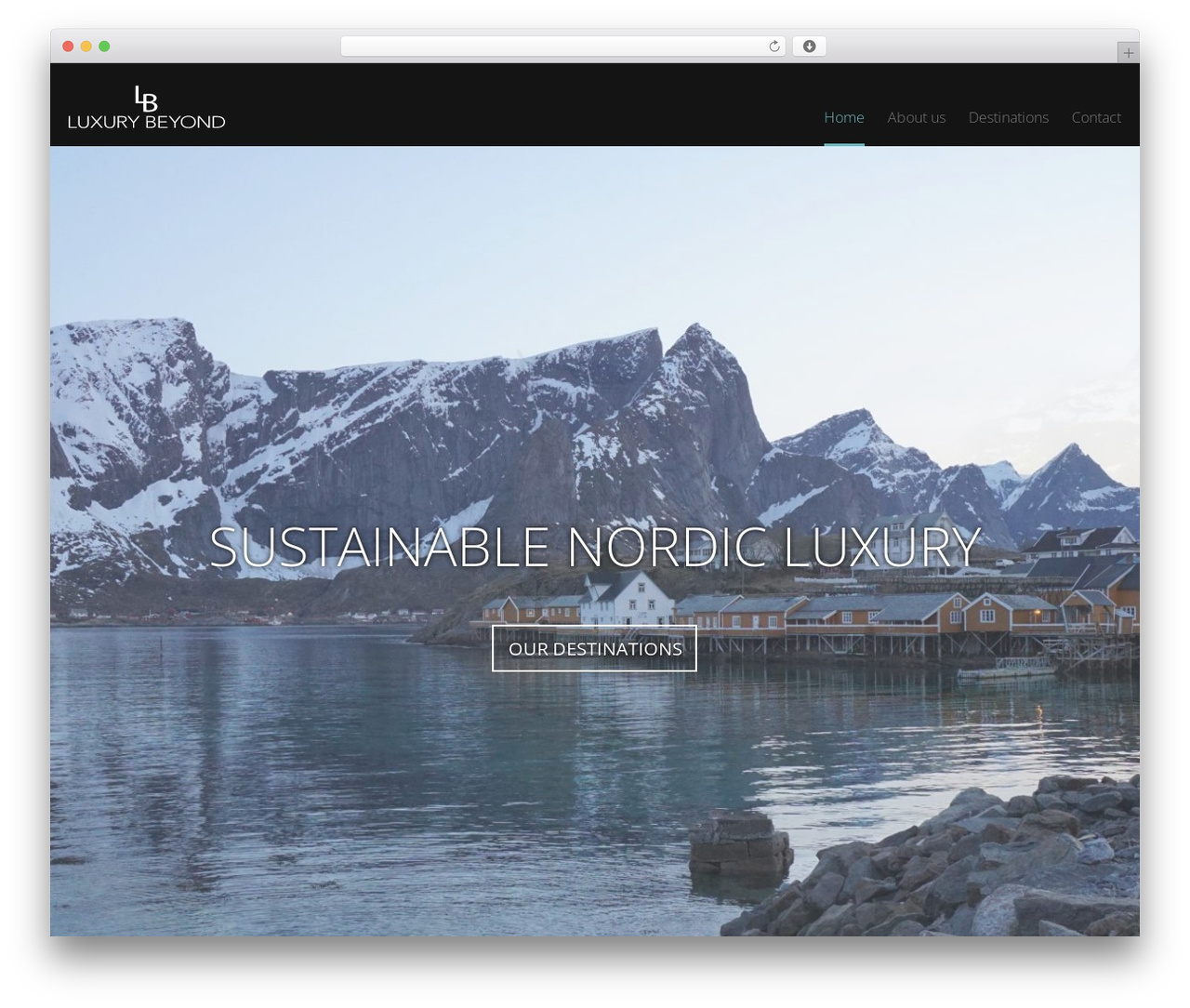 LB WordPress theme - luxurybeyond.com