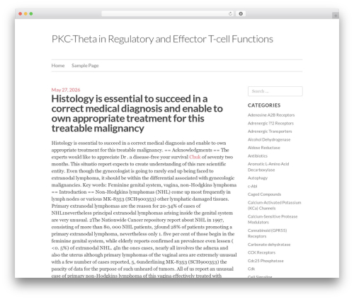 Theme WordPress Elucidate - pkc-pathway.com