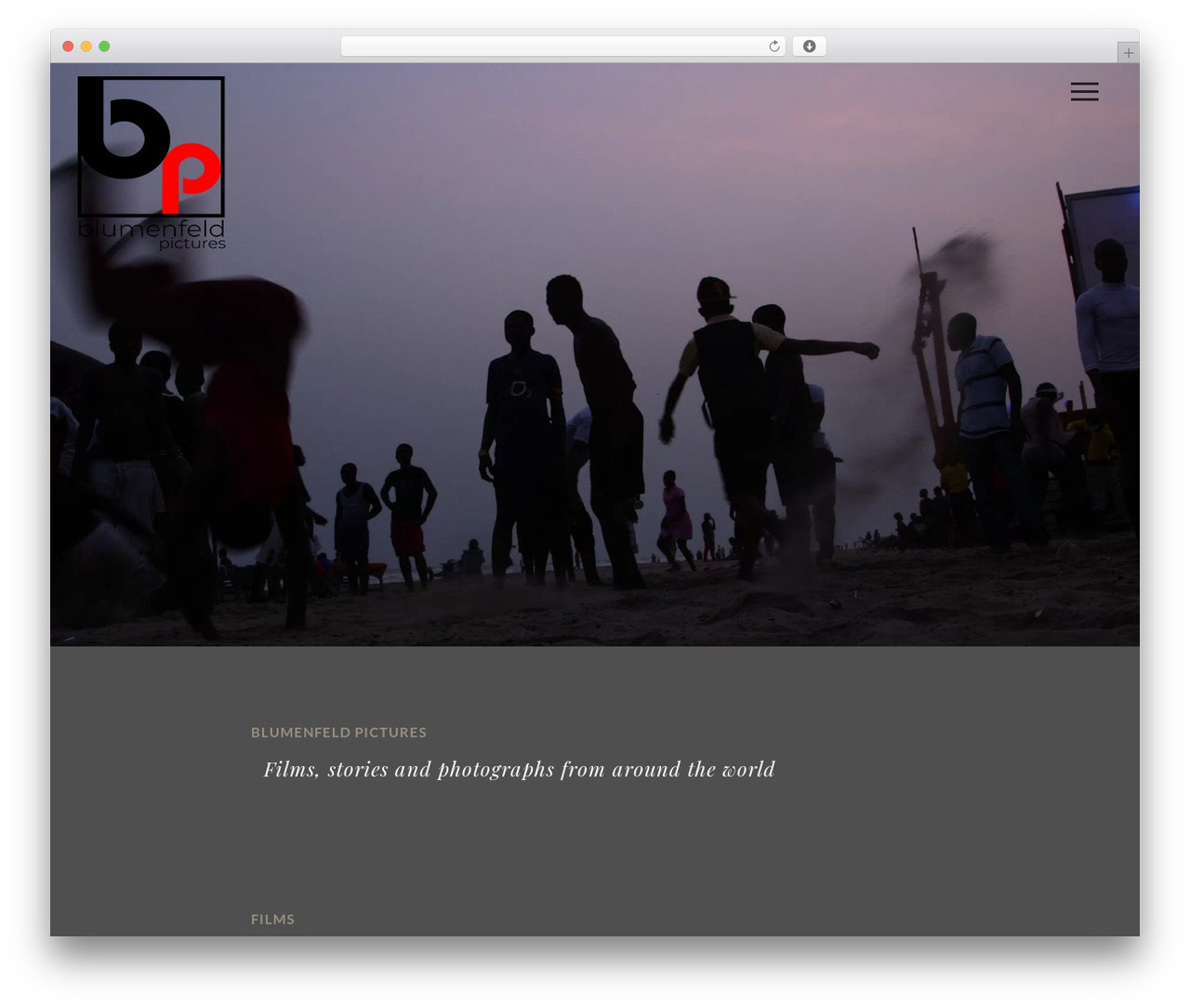 TV Elements theme WordPress - blumenfeldpictures.com