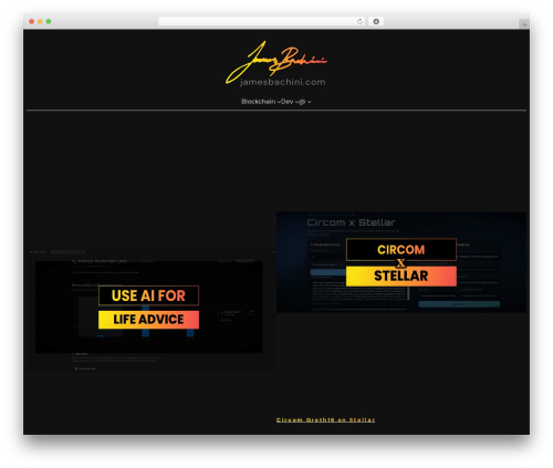 Ai WordPress plugin - jamesbachini.com
