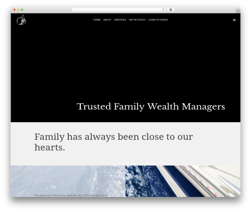 WordPress theme Creative Lab - chadbourneprivatewealth.com