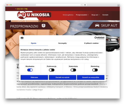 WordPress theme Divi - unikosia.pl