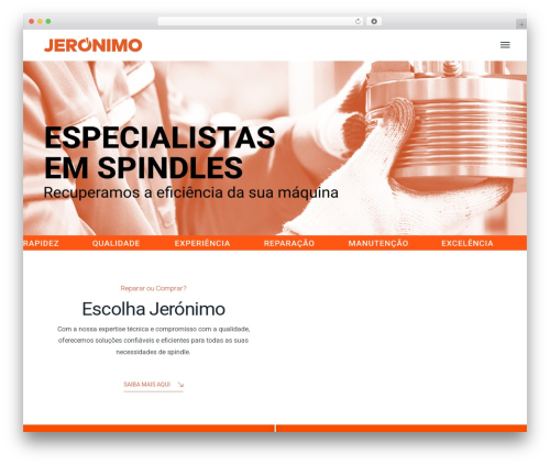 WordPress theme Industrium - jeronimo.pt
