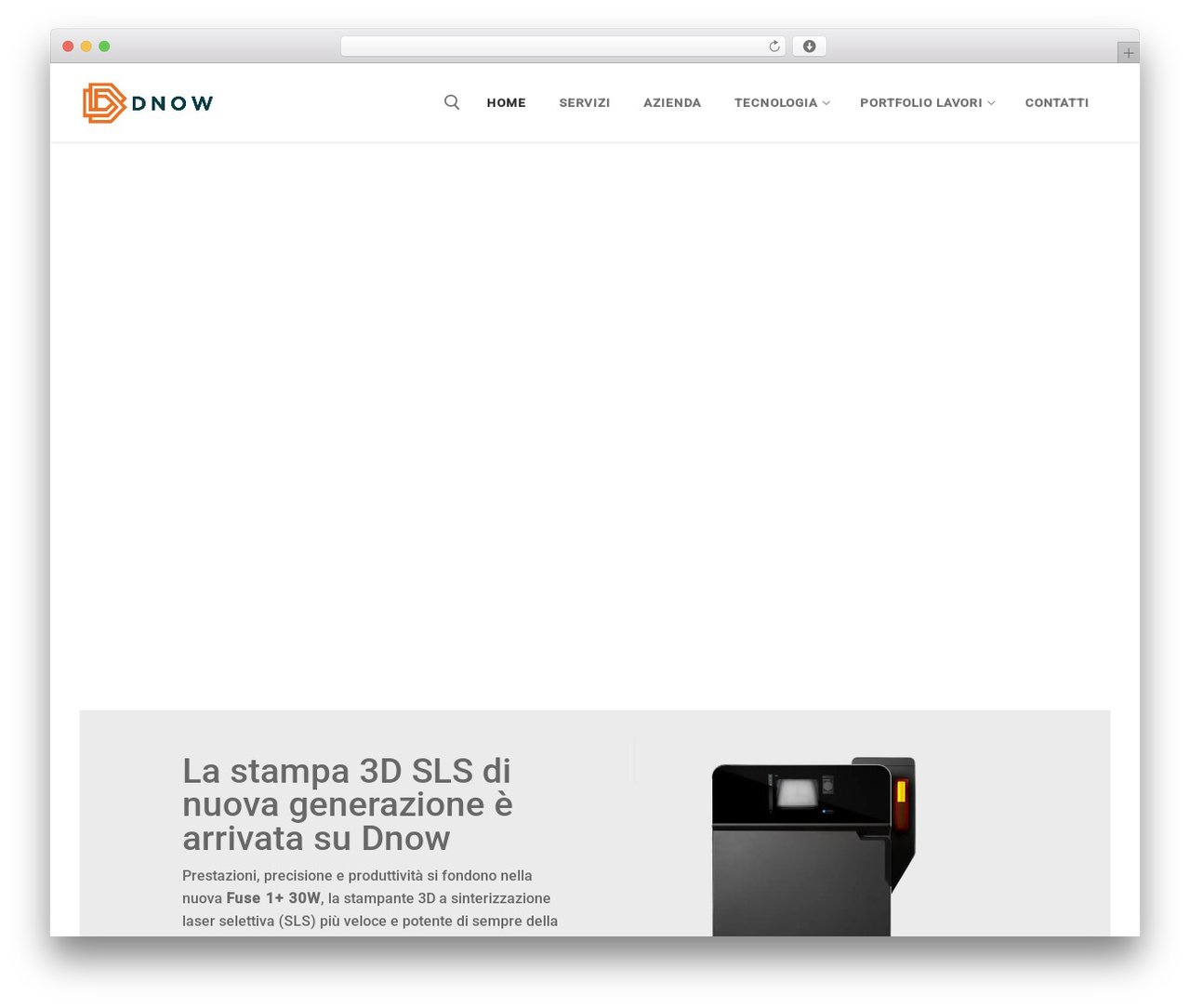 Customify WordPress theme - dnow.it