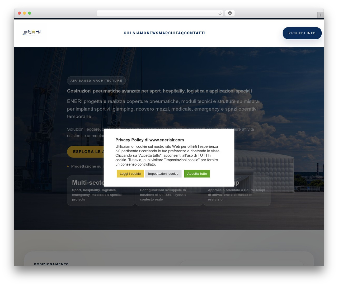 Larson WordPress theme - eneriair.com