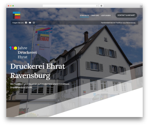 Pixfort likes WordPress plugin - druckerei-ehrat.de