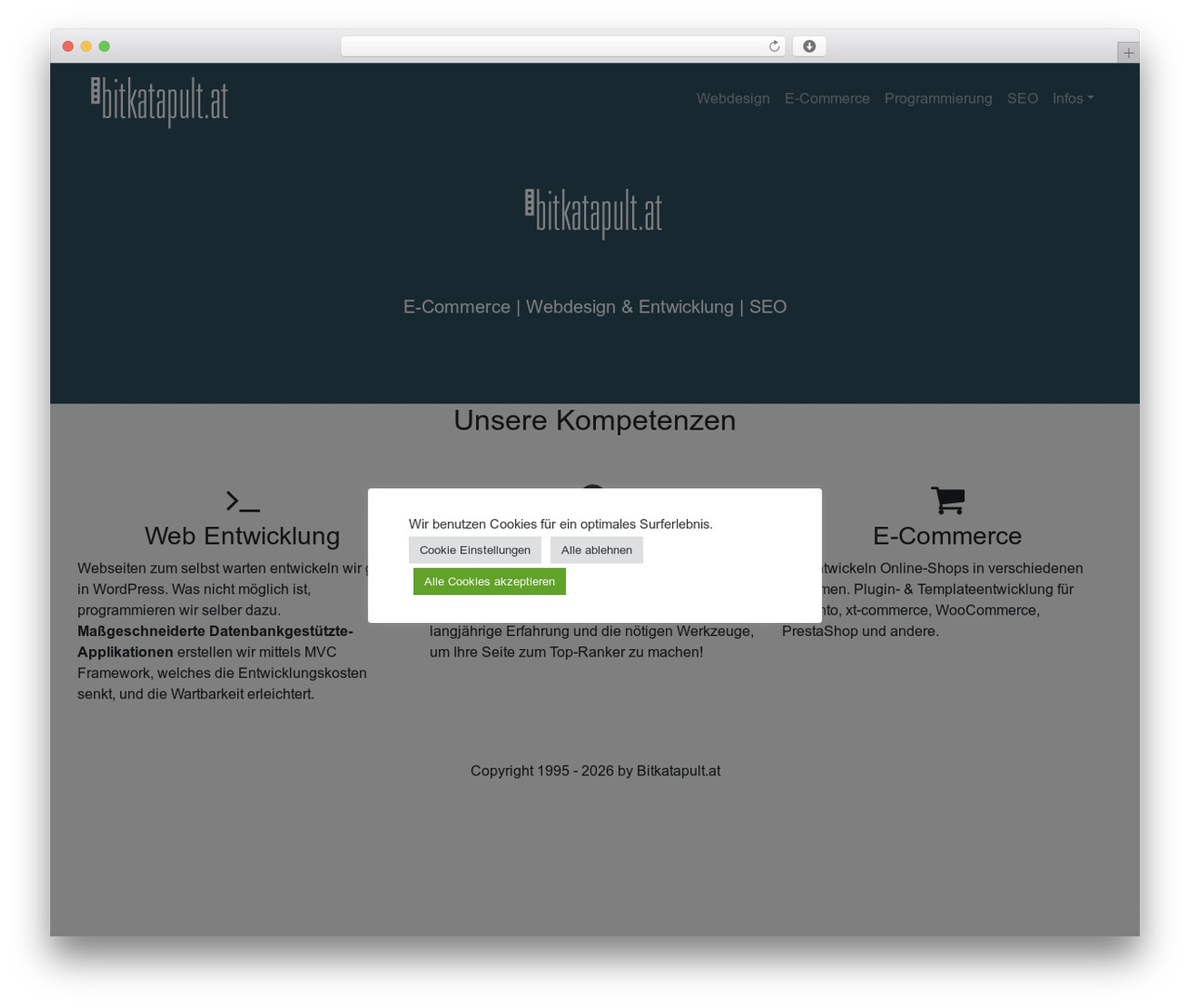 WordPress theme Bitkatapult - bitkatapult.at