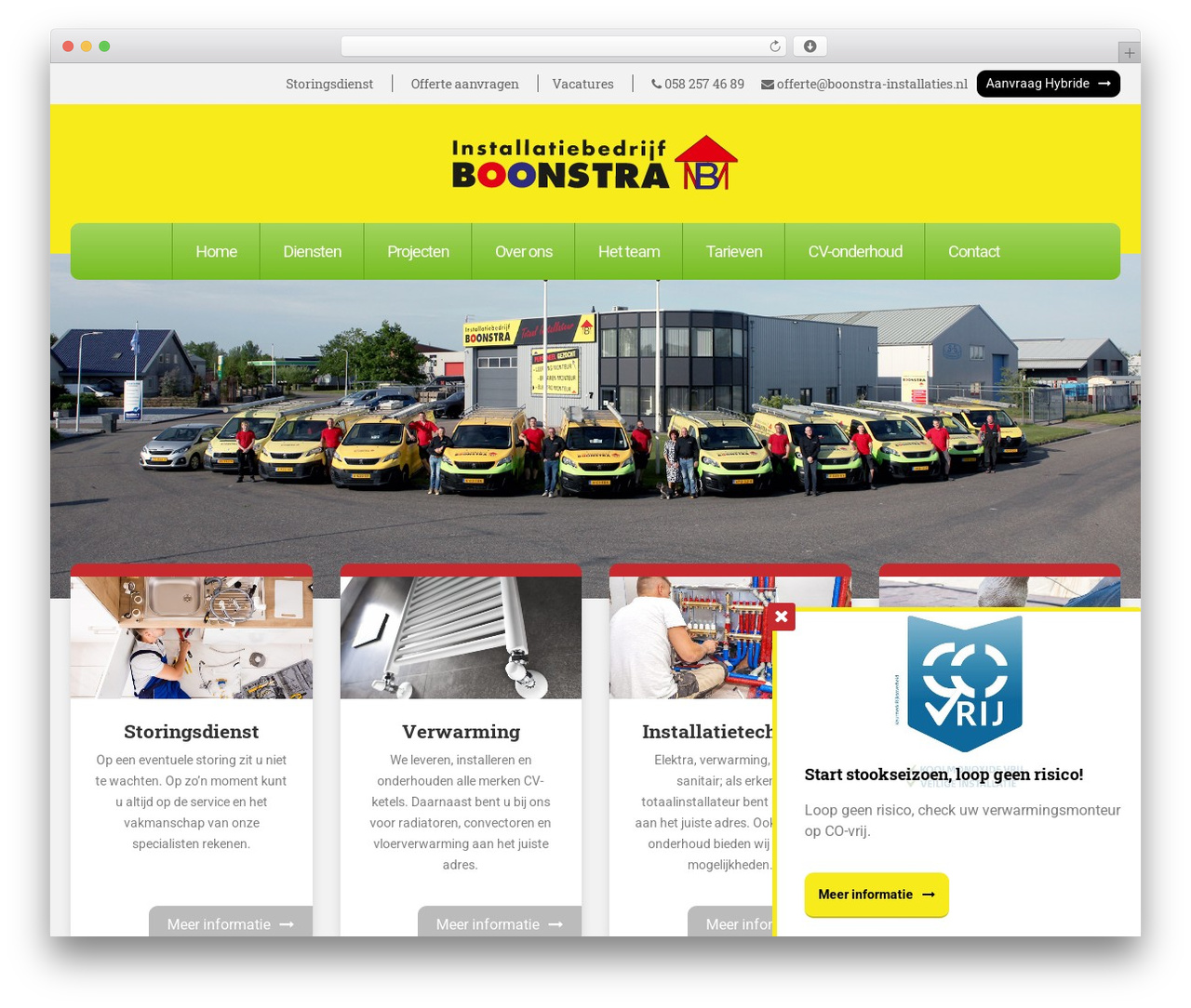 WordPress theme Boonstra - boonstra-installaties.nl