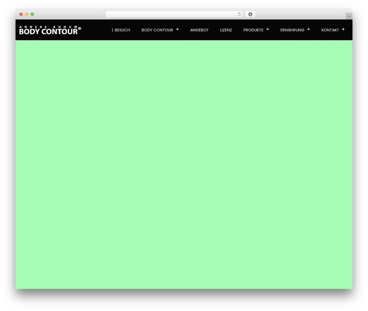 WordPress theme Cardea WP - body-contour.de