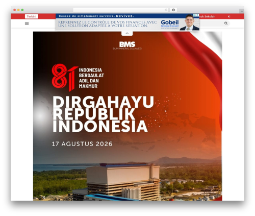 WpBerita theme WordPress - porostengah.com