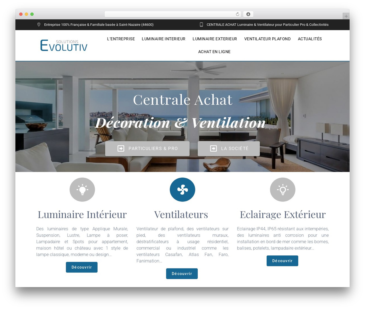 Materialis PRO WordPress theme - evolutiv-solutions.fr