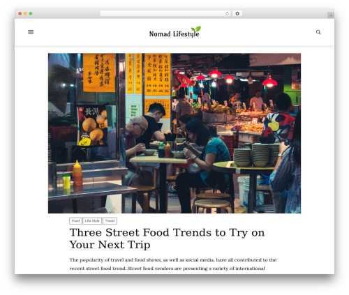 Theme WordPress Harmuny - nomadlifestyle.org