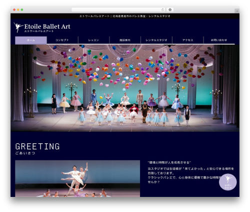 WordPress theme Aplan - etoile-ballet.net