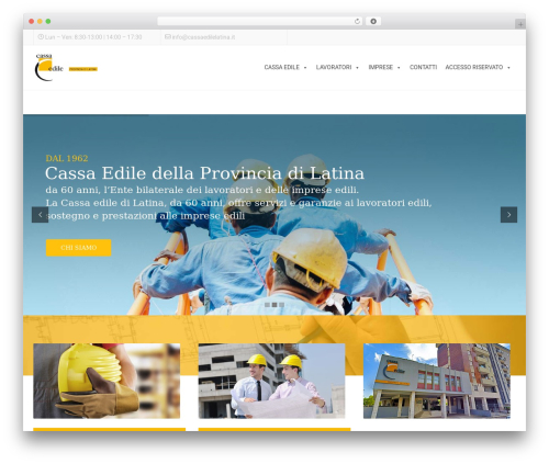 constructo premium WordPress theme - cassaedilelatina.it