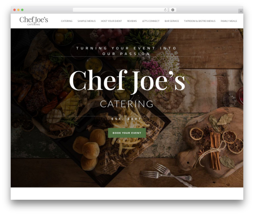 Restaurant Menu by MotoPress (mp-restaurant-menu) free WordPress plugin - chefjoescatering.com