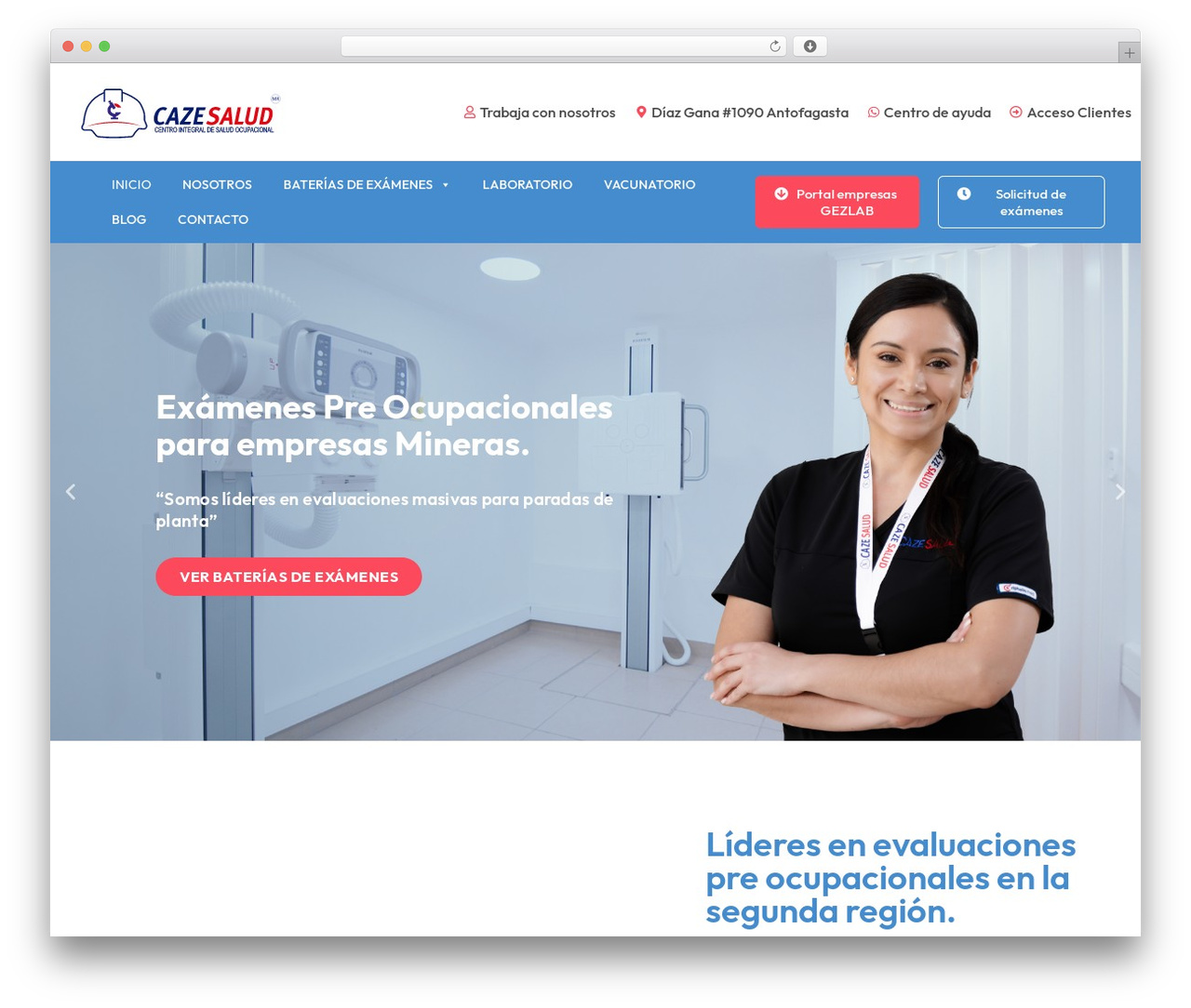 Hello Elementor free WordPress theme - cazesalud.cl