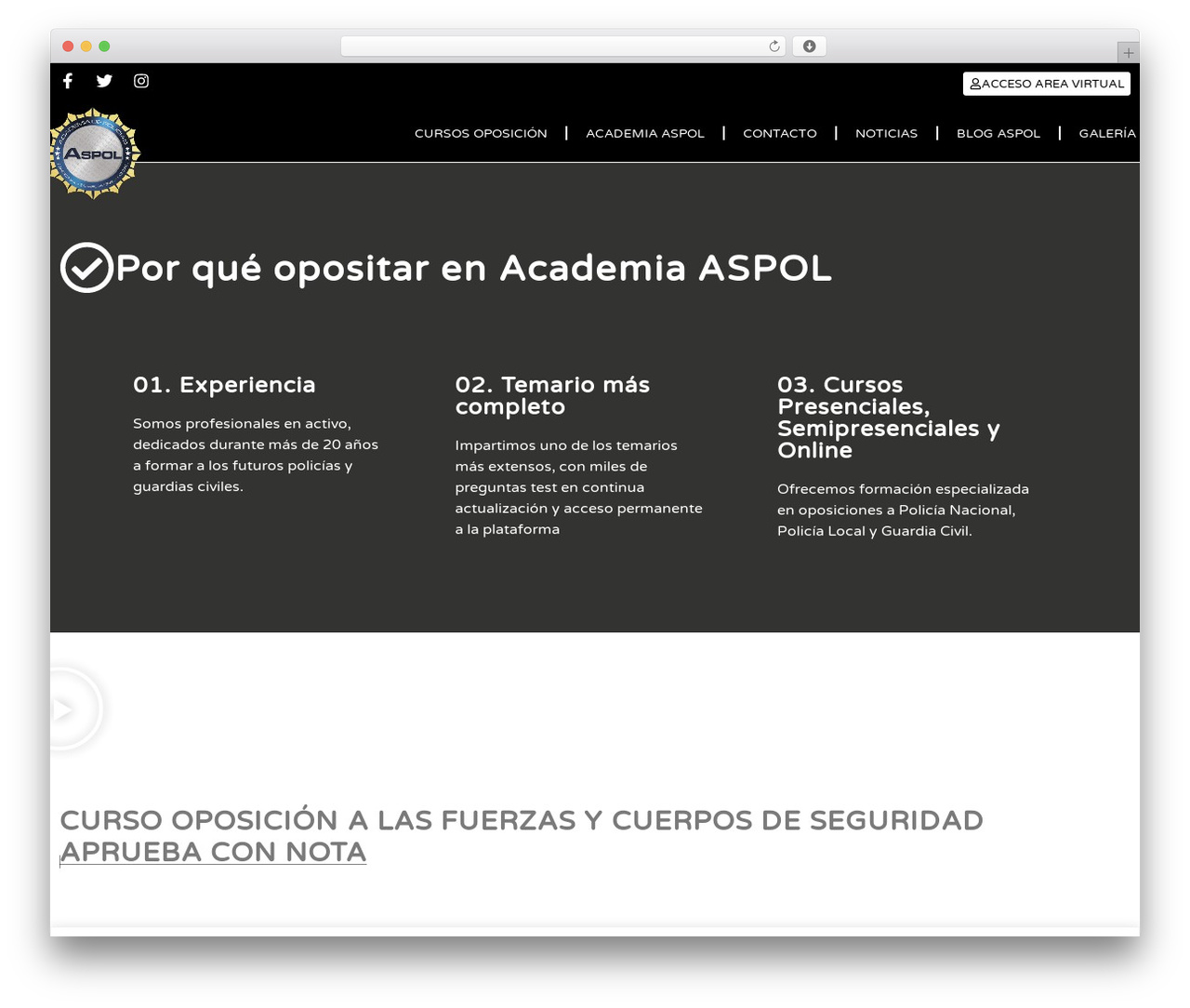 Hello Elementor WordPress theme - academiapoliciasaspol.com