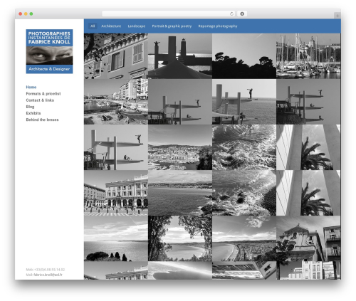 Ink WordPress theme - en.fabriceknollphoto.com