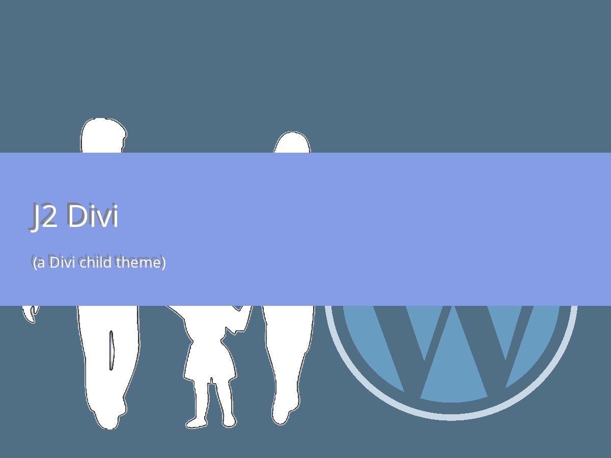 J2 Divi theme WordPress