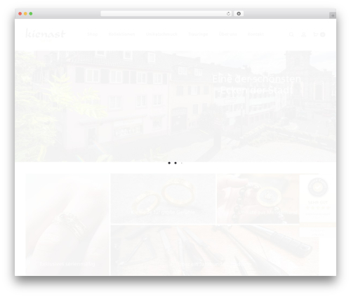 Kienast Theme theme WordPress - goldschmiede-kienast.de