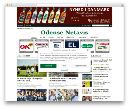 Netavis WordPress theme - odense-netavis.dk
