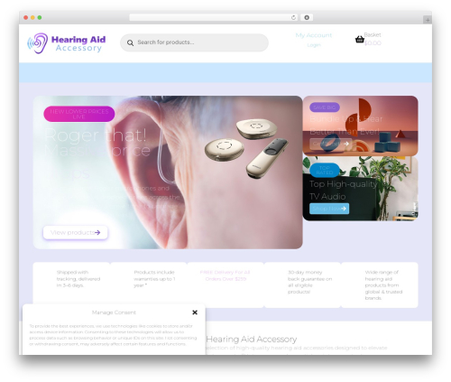 Woo bought together premium WordPress plugin - hearingaidaccessory.com
