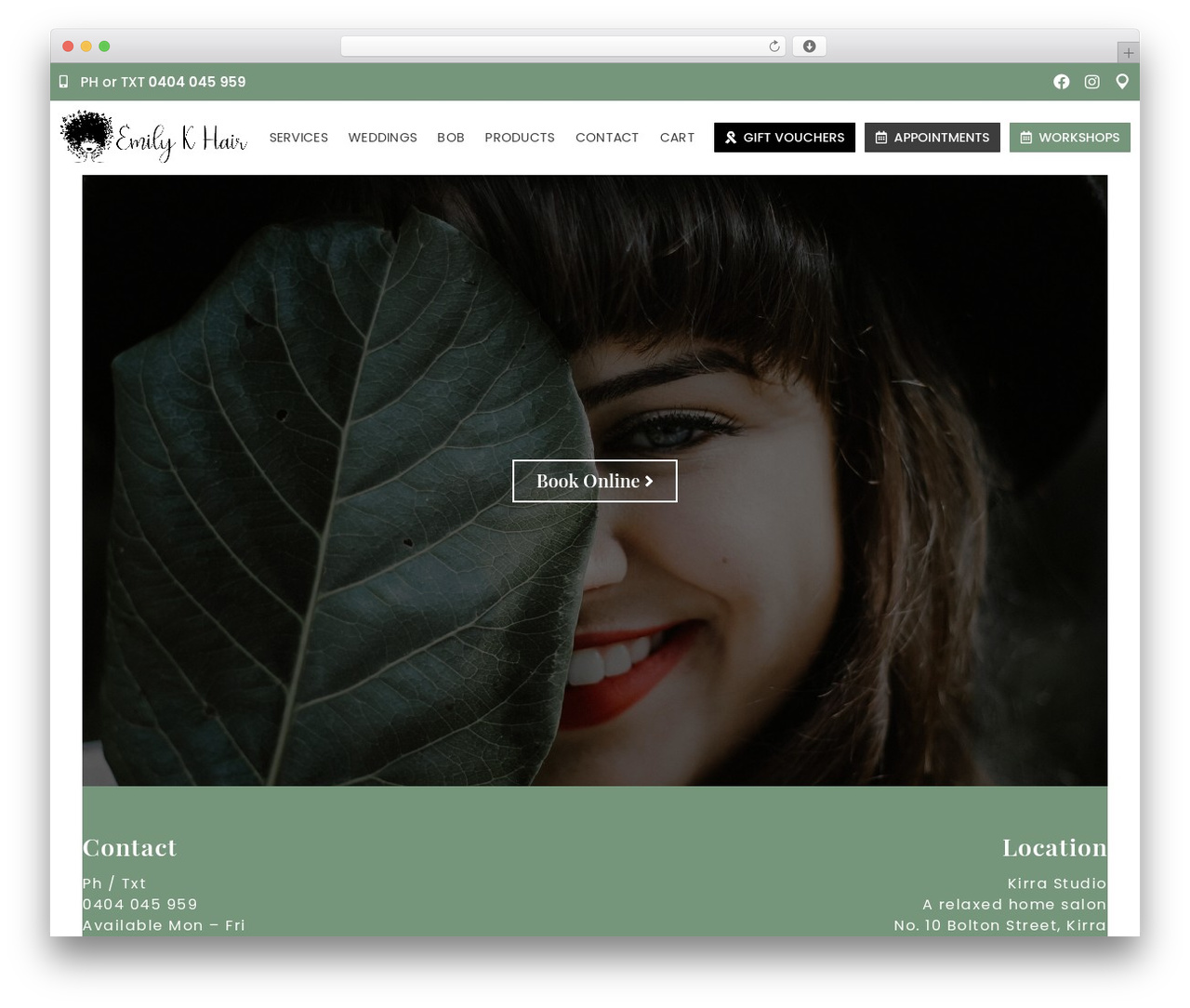 Phlox theme WordPress - emilykhair.com Phlox theme WordPress - emilykhair.com