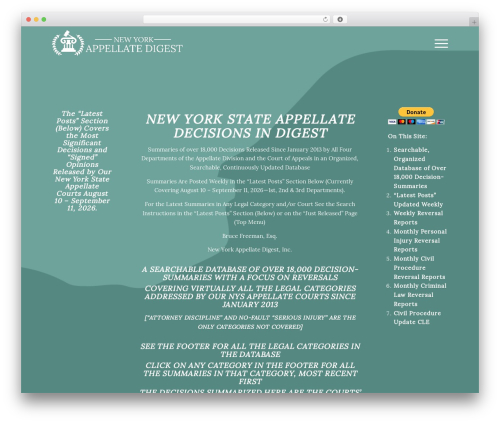 Theme WordPress Enfold - newyorkappellatedigest.com