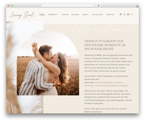 Theme WordPress Selena - lovingsoulfotografie.de