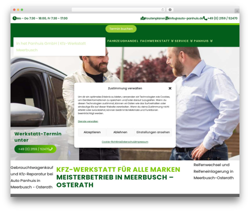 Theme WordPress GeneratePress - auto-panhuis.de