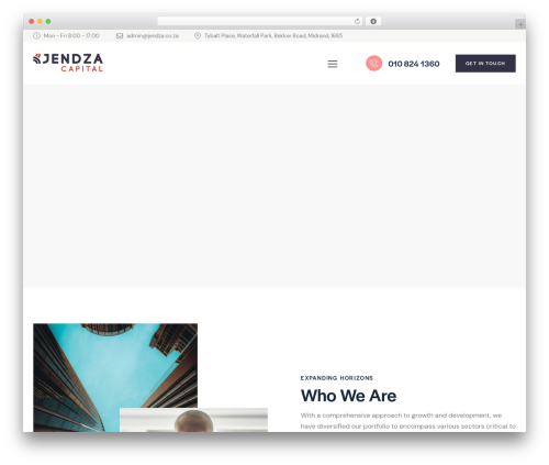 Theme WordPress Spock - jendza.co.za