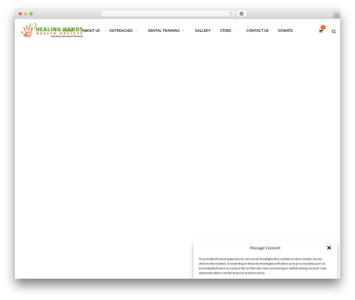 WordPress theme G5Plus Arvo - hhands.org