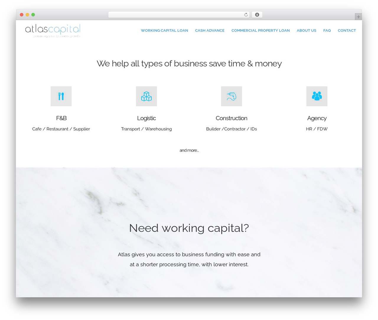 WordPress theme Rare - atlascapitalsg.com