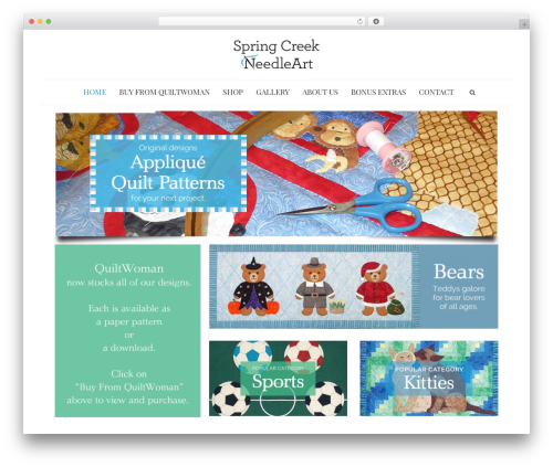 WR Nitro WordPress page theme - thepatternco.com