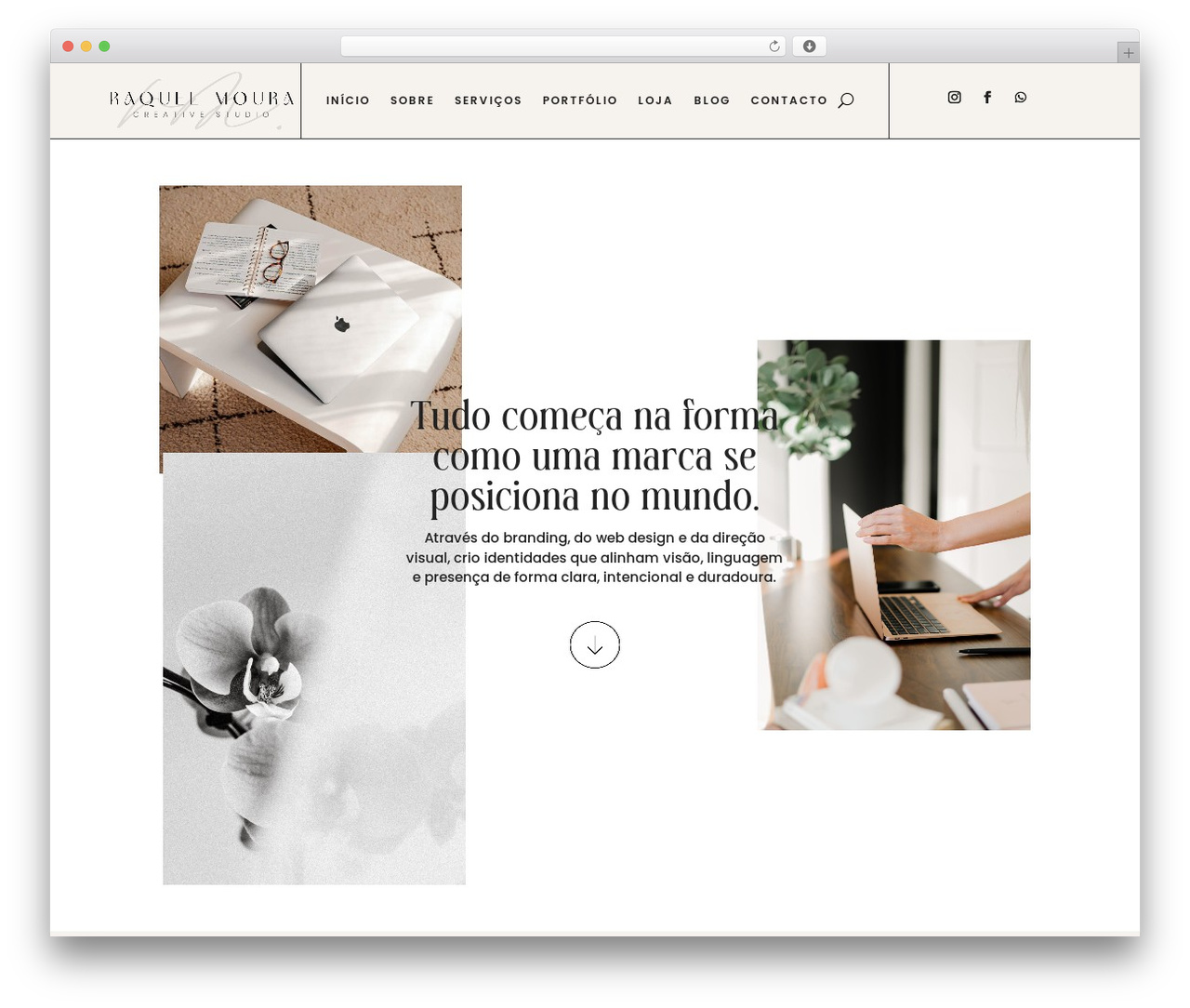 Ingrid WordPress theme - raquelmoura.pt