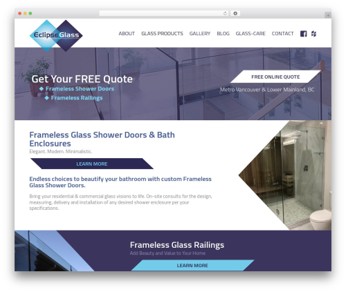EVM - Eclipse Glass WordPress theme - eclipseglass.ca