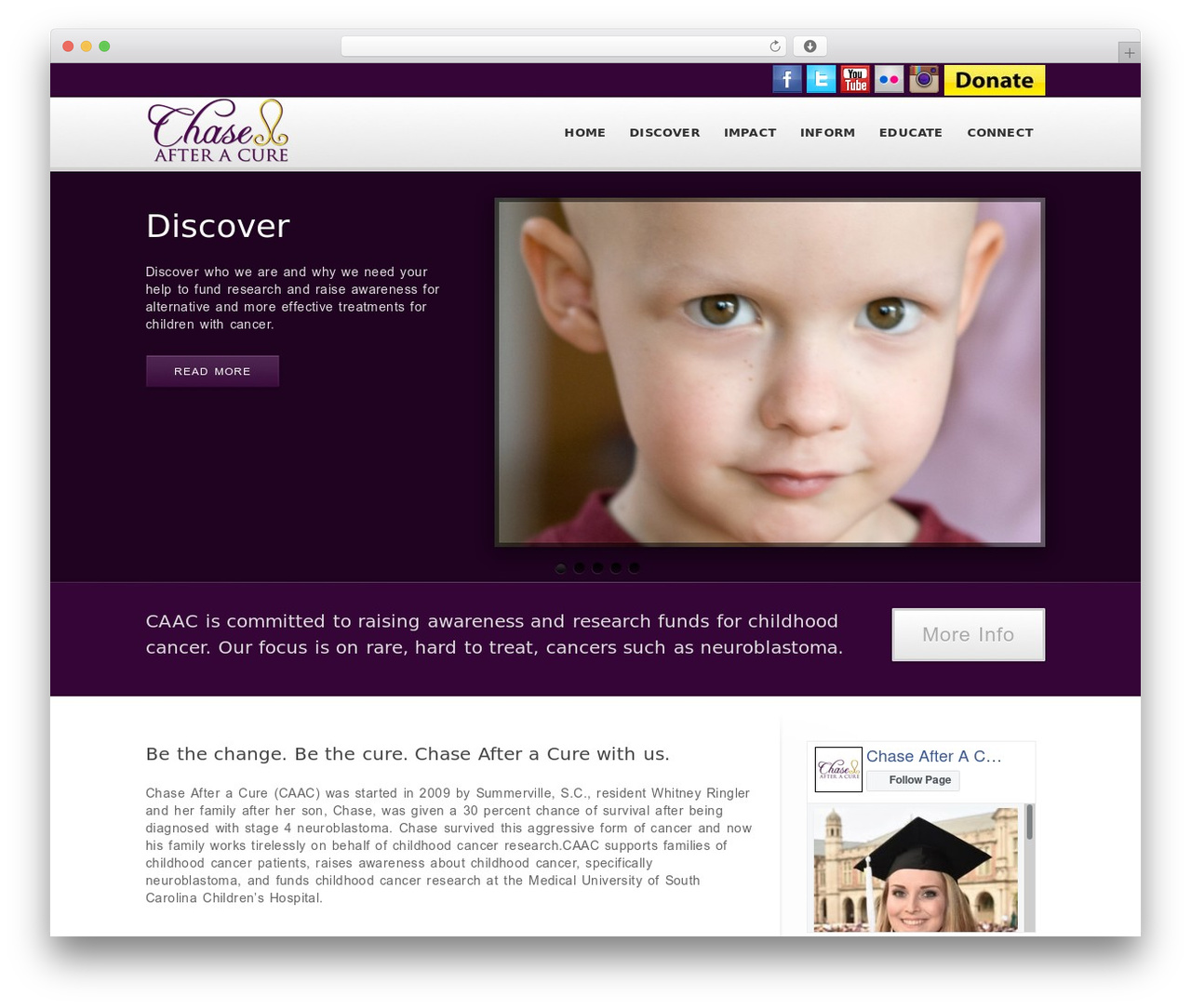 Method theme WordPress - chaseafteracure.com