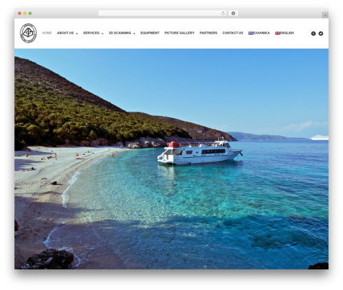 Studiofolio WordPress theme - exantasmarine.com