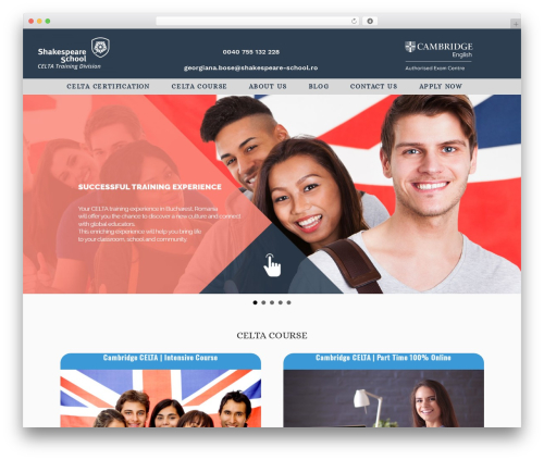 WordPress theme e-mk.ro Default Theme - celtatraining.ro