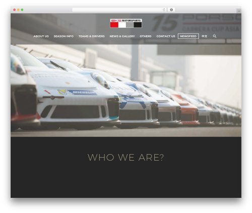 WordPress theme EKS - eksmotorsports.com