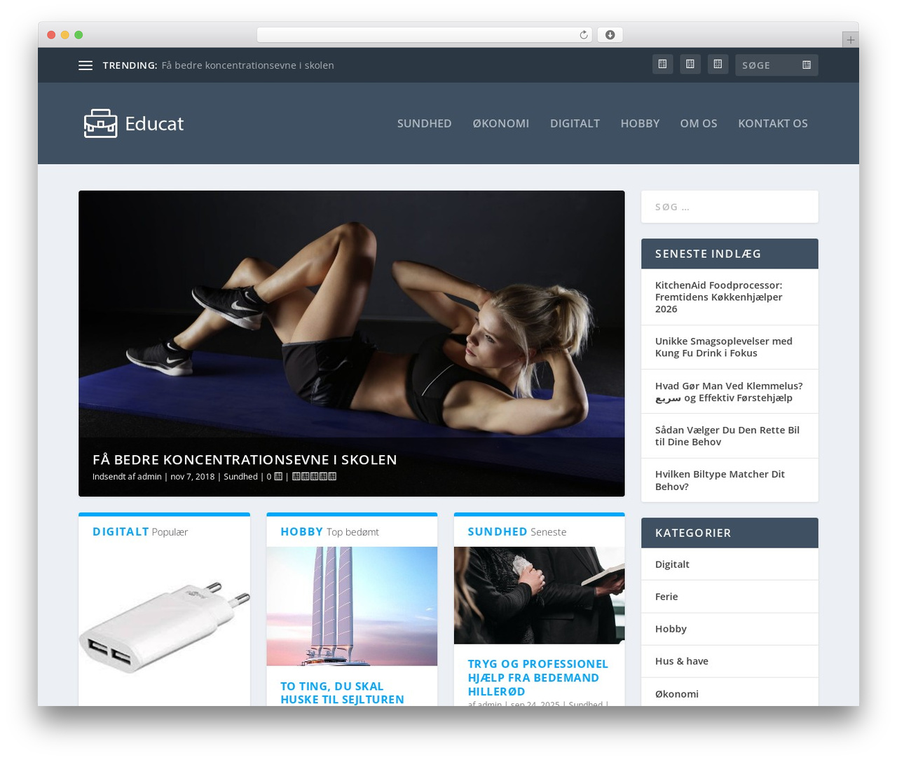 WordPress theme Extra - educat.dk WordPress theme Extra - educat.dk