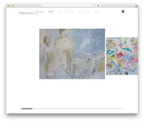 Core WordPress theme - carolyngoldsmith.com