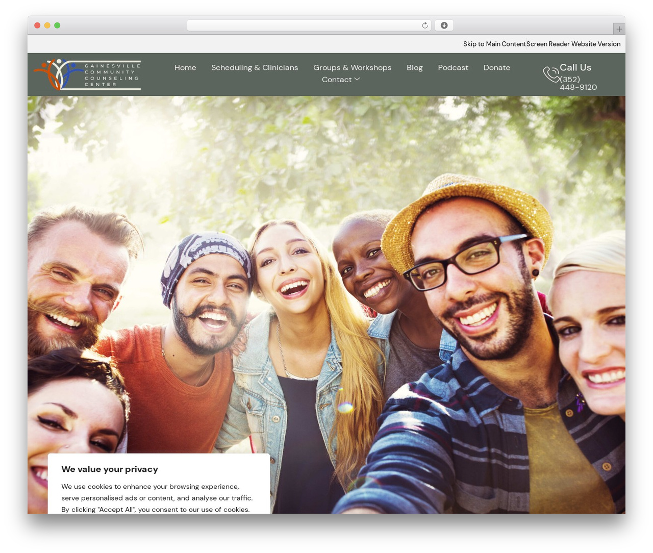 Hello Elementor WordPress theme - gainesvillecounselingcenter.com