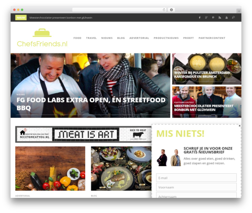 Theme WordPress Sprout - chefsfriends.nl