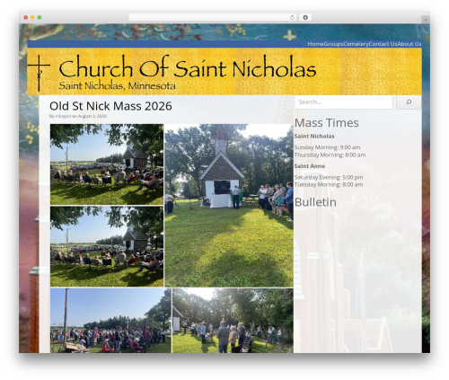 Toolset Starter WordPress theme - churchofsaintnicholas.com