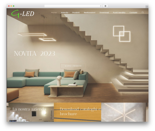 WordPress theme Loft - g-led.net