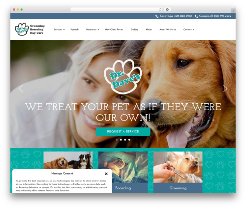WordPress theme Reach Local - drdavesboardinggrooming.com